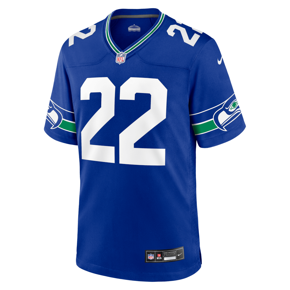 Rashid Shaheed 22 Seattle Seahawks 2026 Super Bowl LX Alternate Game Jersey - Royal