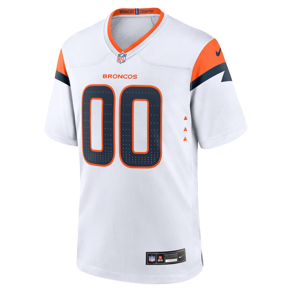 Denver Broncos 2026 Super Bowl LX - Custom White Mile High Collection Custom Game Jersey