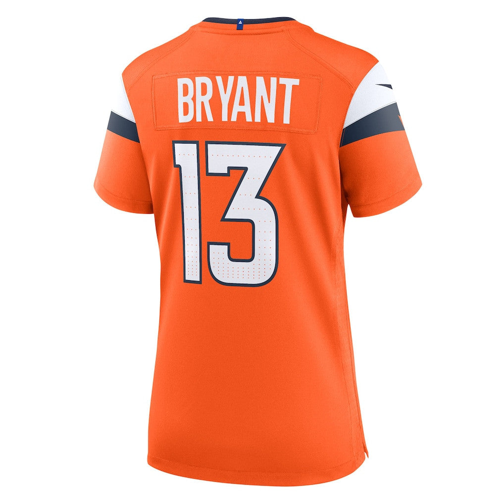 Pat Bryant 13 Women's Denver Broncos 2026 Super Bowl LX - Orange Game Jersey