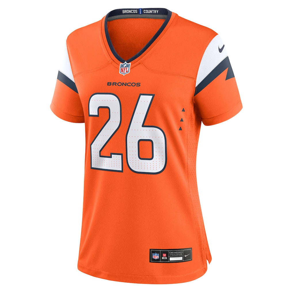 Devon Key 26 Women's Denver Broncos 2026 Super Bowl LX - Orange Game Jersey
