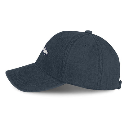 Denver Broncos 25/26 Washed Cotton Cap – Logo Iconic Printed Graphic - Navy
