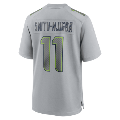 Jaxon Smith-Njigba 11 Seattle Seahawks 2026 Super Bowl LX - Gray Atmosphere Game Jersey
