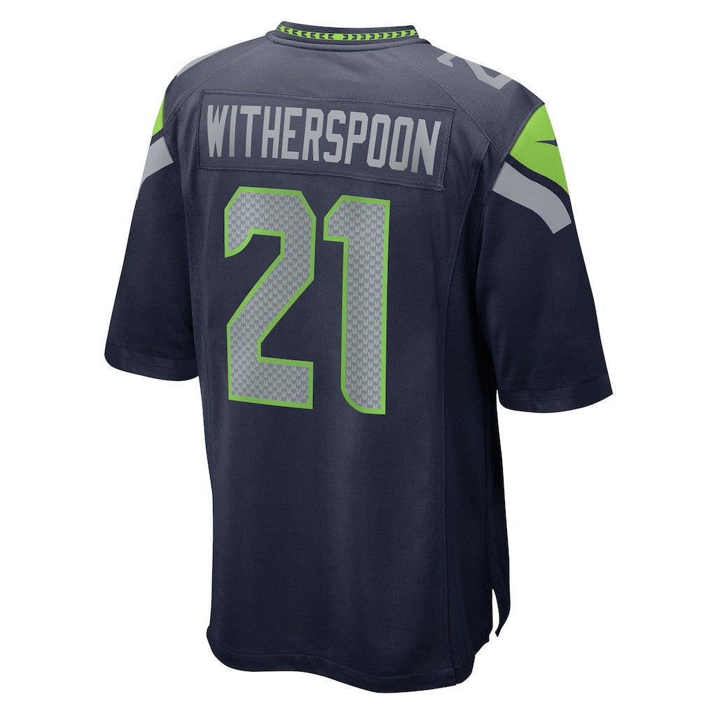 Devon Witherspoon 21 Seattle Seahawks 2026 Super Bowl LX - College Navy Team Game Jersey