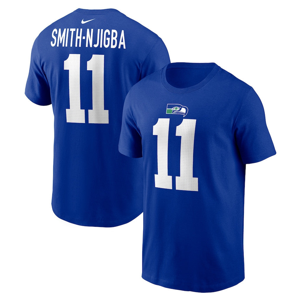 Jaxon Smith-Njigba Seattle Seahawks Player T-Shirt - Royal