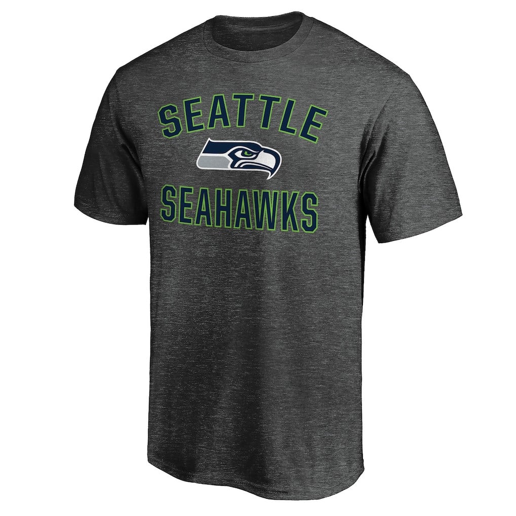 Seattle Seahawks Victory Arch T-Shirt - Heather Charcoal