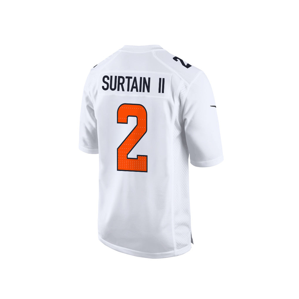 Pat Surtain II 2 Denver Broncos Super Bowl LX Defensive Icon Men Jersey – White