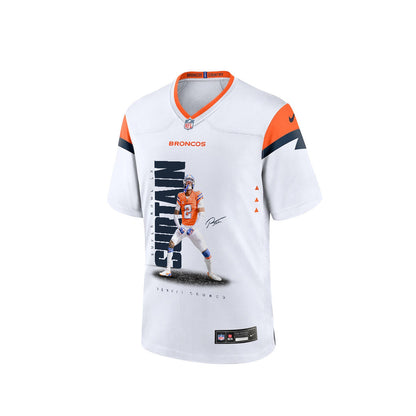 Pat Surtain II 2 Denver Broncos Super Bowl LX Shutdown Defender Game Men Jersey – White