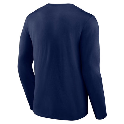 Seattle Seahawks Primary Team Logo Long Sleeve T-Shirt - Navy