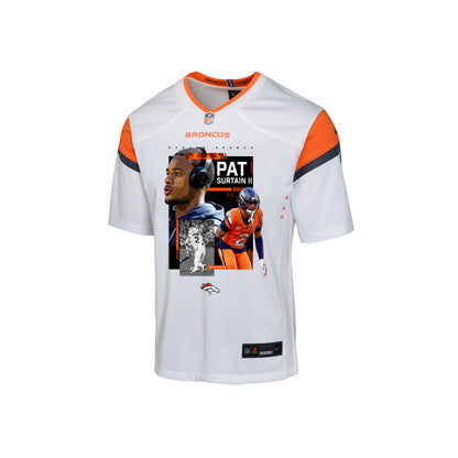Pat Surtain II 2 Denver Broncos Super Bowl LX Championship-Caliber YOUTH Jersey – White