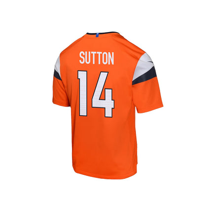 Courtland Sutton 14 Denver Broncos Super Bowl LX Offensive Powerhouse YOUTH Jersey – Orange