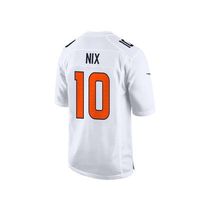 Bo Nix 10 Denver Broncos Super Bowl LX Game-Changing Leader Jersey – White