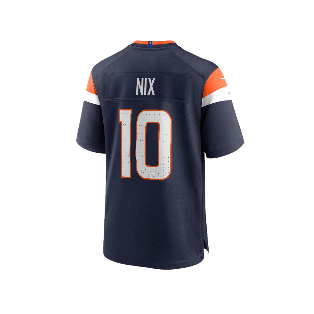 Bo Nix 10 Denver Broncos Super Bowl LX Future of Denver Jersey – Navy