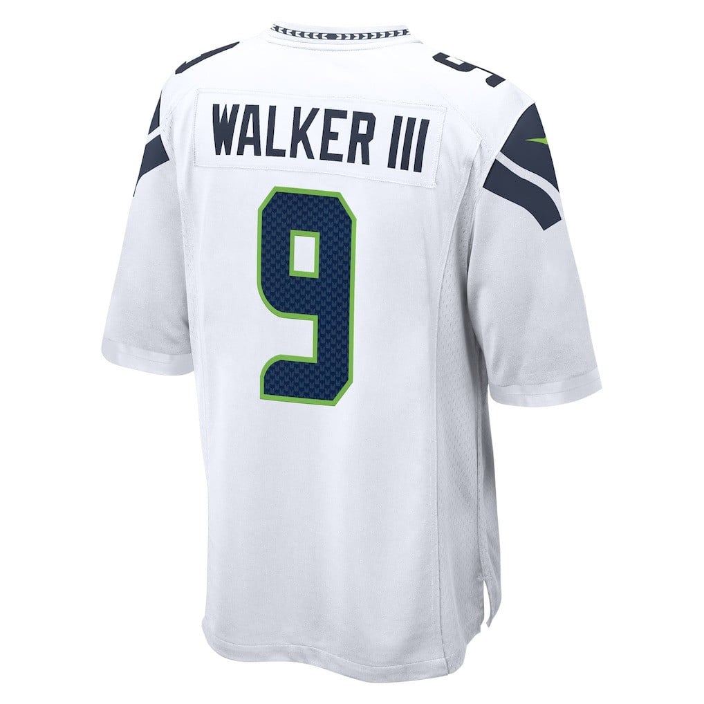 Kenneth Walker III 9 Seattle Seahawks Super Bowl LX Fan-Favorite Playmaker Jersey – White