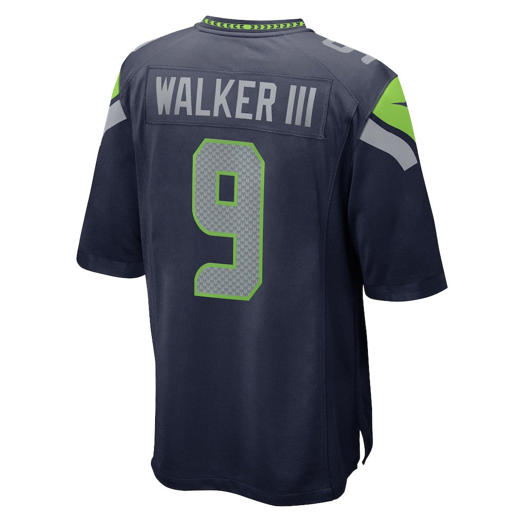 Kenneth Walker III 9 Seattle Seahawks Super Bowl LX Breakaway Speed Jersey – Navy
