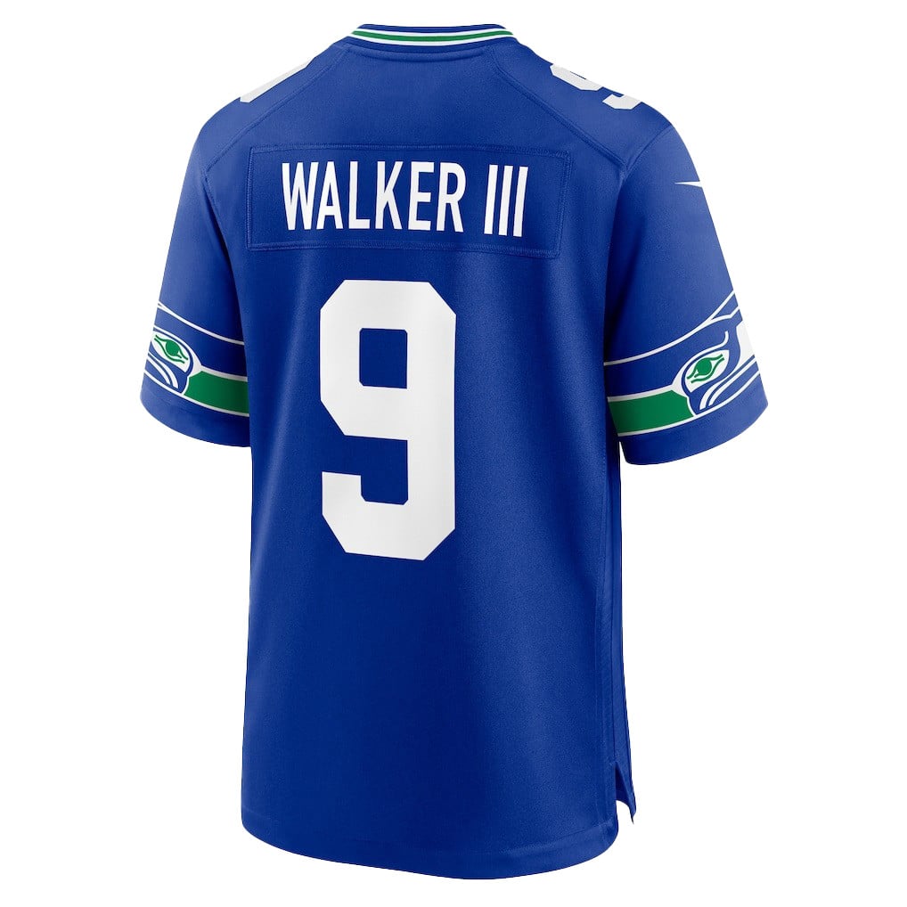 Kenneth Walker III 9 Seattle Seahawks Super Bowl LX Fan-Favorite Playmaker Jersey – Royal Blue