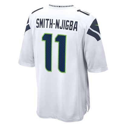 Jaxon Smith-Njigba 11 Seattle Seahawks Super Bowl LX Electric Run Threat Jersey – White