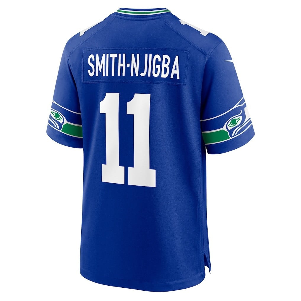 Jaxon Smith-Njigba 11 Seattle Seahawks Super Bowl LX Breakaway Speed Jersey – Royal Blue