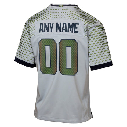 Seattle Seahawks Super Bowl LX Champions Personalized Rivalries Collection Game YOUTH Jersey - Gray