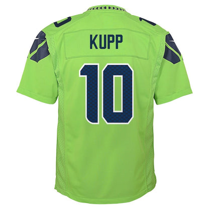 Cooper Kupp 10 Seattle Seahawks Super Bowl LX High-Impact Performer YOUTH Jersey – Green