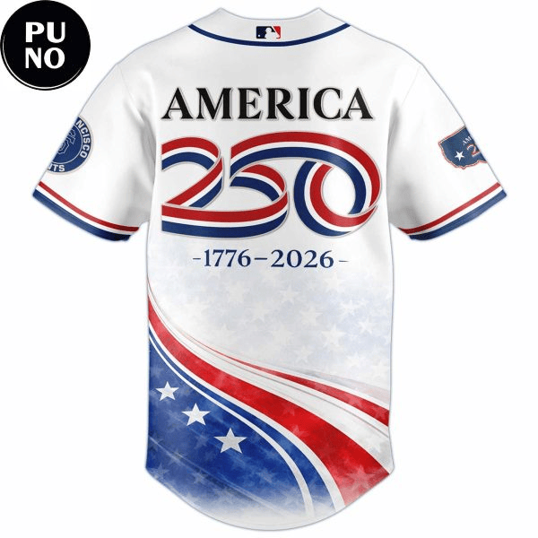 Los Angeles Dodgers America 250 Anniversary 1776-2026 Baseball Jersey