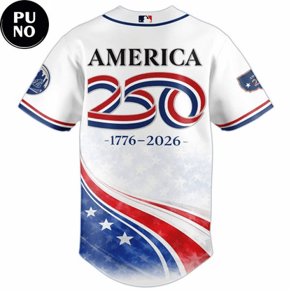 New York Mets America 250 Anniversary 1776-2026 Baseball Jersey