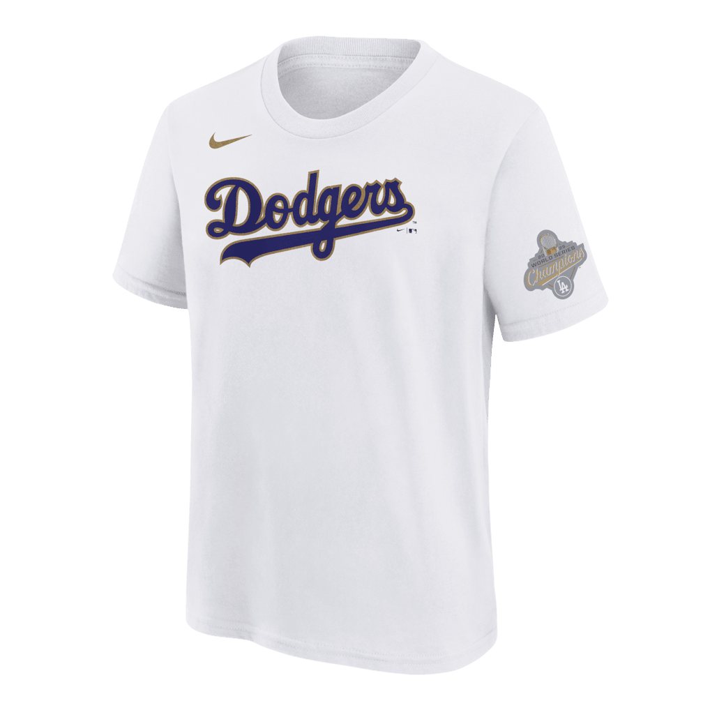 Freddie Freeman 5 Los Angeles Dodgers 2026 Gold Collection Name & Number T-Shirt - White