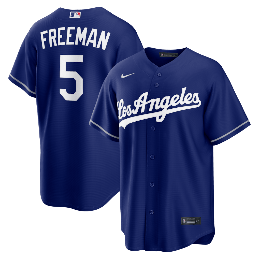 Freddie Freeman 5 Los Angeles Dodgers 2026 Alternate Men Jersey - Royal