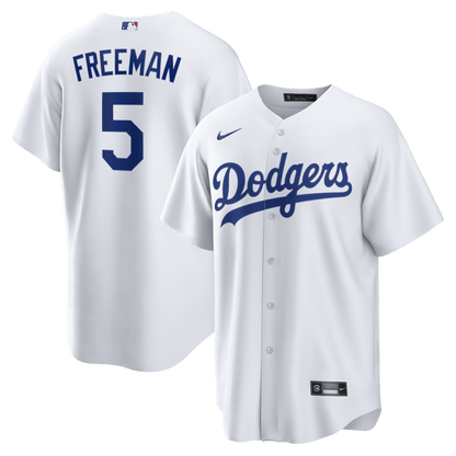 Freddie Freeman 5 Los Angeles Dodgers 2026 Home Men Jersey - White