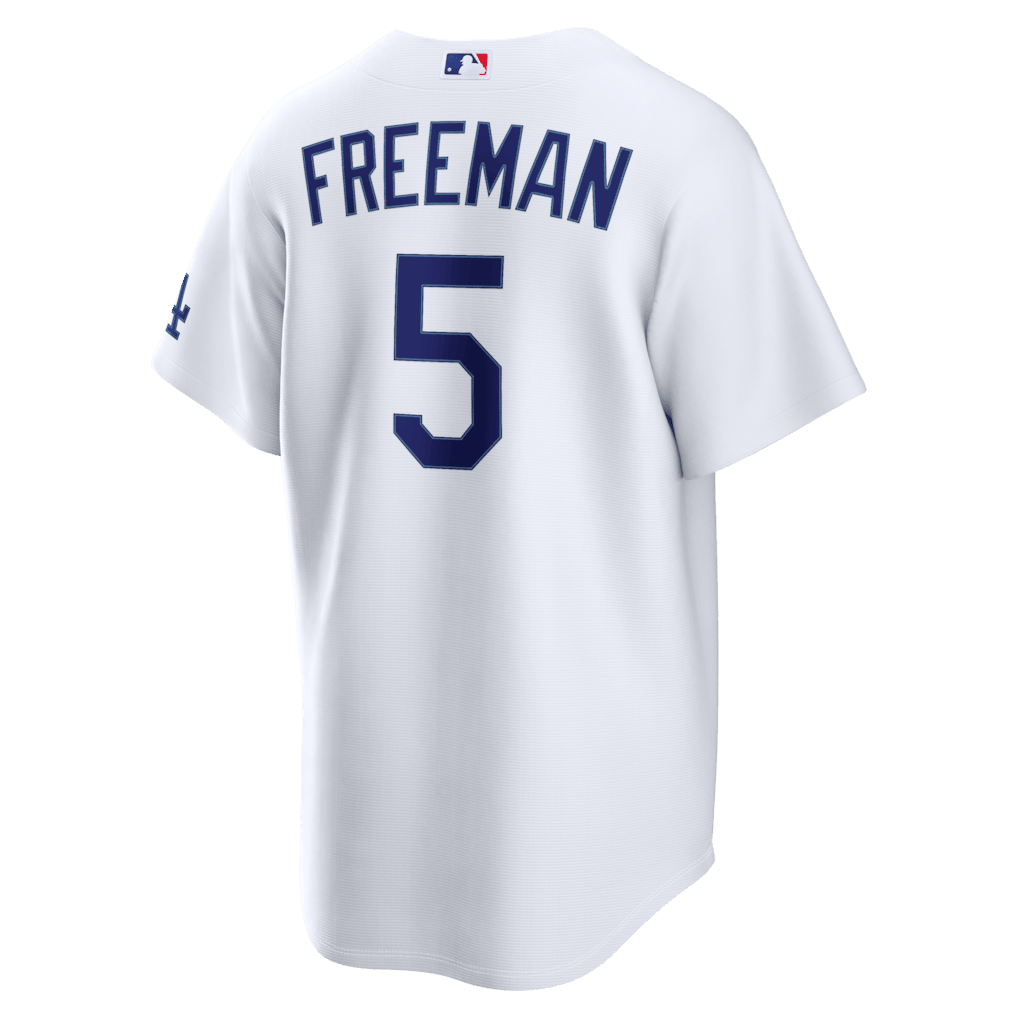 Freddie Freeman 5 Los Angeles Dodgers 2026 Home Stadium Men Jersey - White