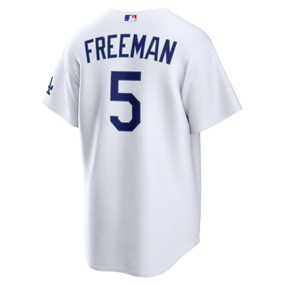 Freddie Freeman 5 Los Angeles Dodgers 2026 Home Stadium Men Jersey - White