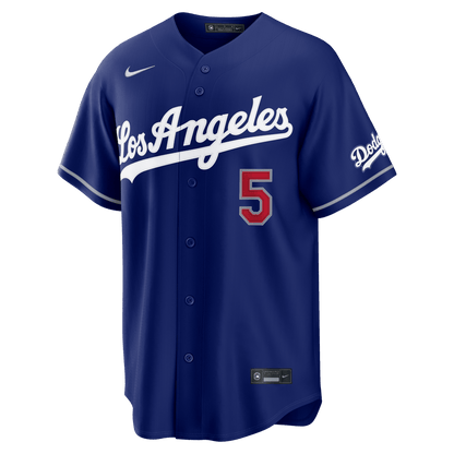 Freddie Freeman 5 Los Angeles Dodgers 2026 Alternate Stadium Men Jersey - Royal