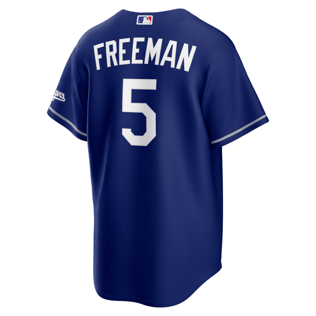 Freddie Freeman 5 Los Angeles Dodgers 2026 Alternate Stadium Men Jersey - Royal
