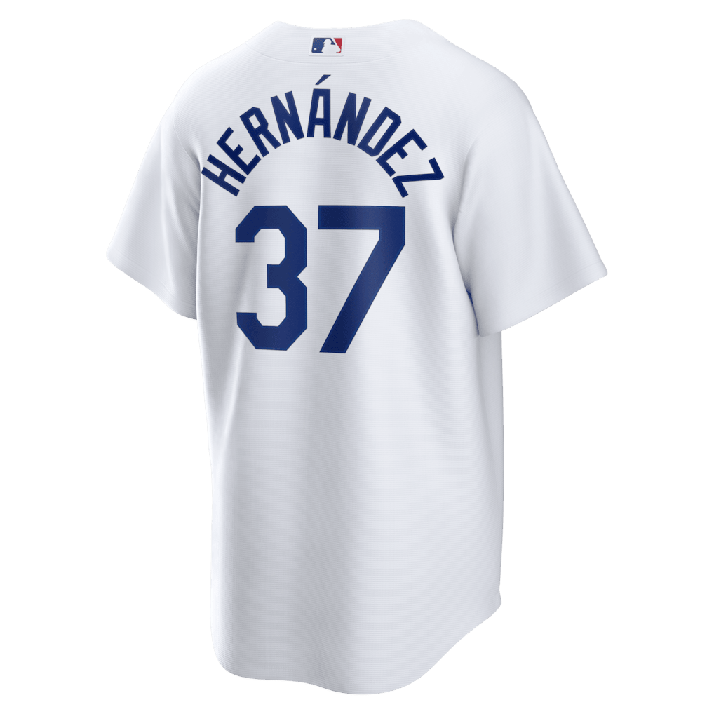 Teoscar Hernández 37 Los Angeles Dodgers 2026 Home Men Jersey - White