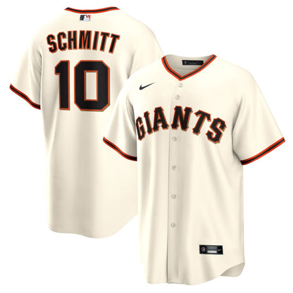 Casey Schmitt 10 San Francisco Giants Home Men Jersey - Cream