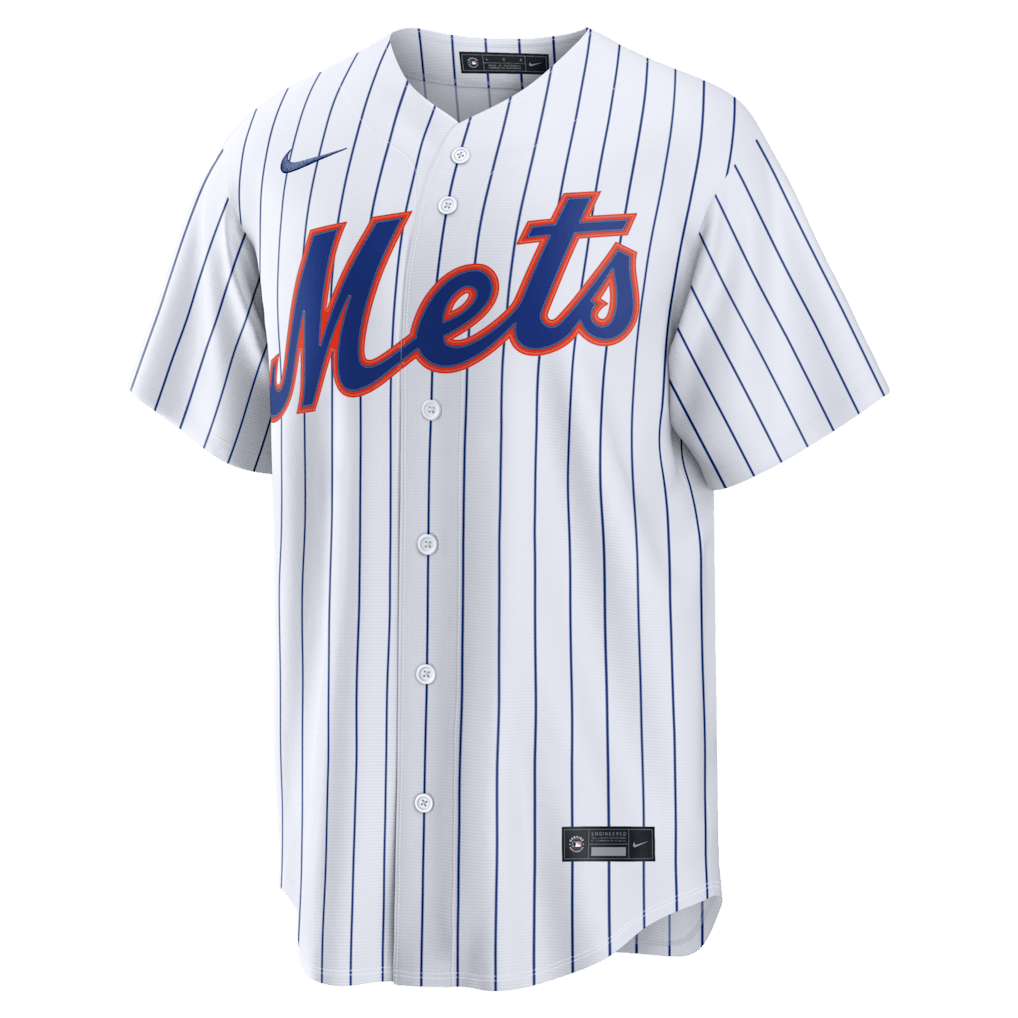 Jorge Polanco 11 New York Mets Home Men Jersey - White