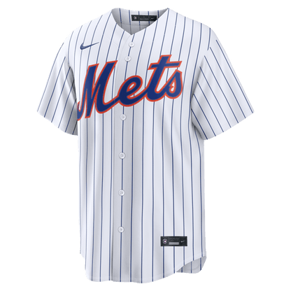 Freddy Peralta 51 New York Mets Home Men Jersey - White
