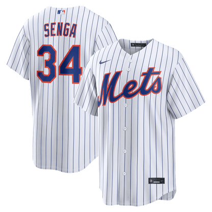 Kodai Senga 34 New York Mets Home Men Jersey - White