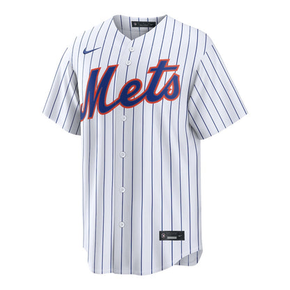 David Peterson 23 New York Mets Home Men Jersey - White