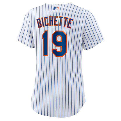 Bo Bichette 19 New York Mets Women's Home Jersey - White