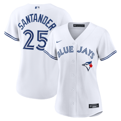 Anthony Santander 25 Toronto Blue Jays Women's Home Jersey - White