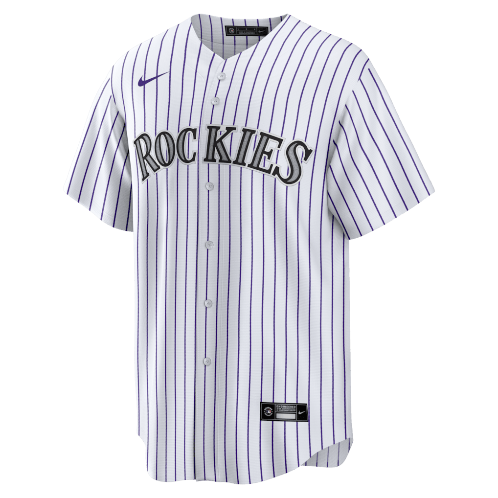 Todd Helton 17 Colorado Rockies Home Men Jersey - White