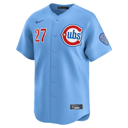 Seiya Suzuki 27 Chicago Cubs 2nd Alternate Limited Player Men Jersey - Royal