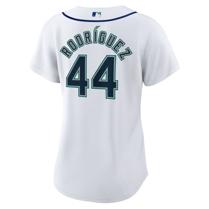 Julio Rodriguez 44 Seattle Mariners Women's Home Player Jersey - White