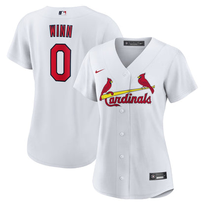 Masyn Winn 0 St. Louis Cardinals Women's Home Jersey - White