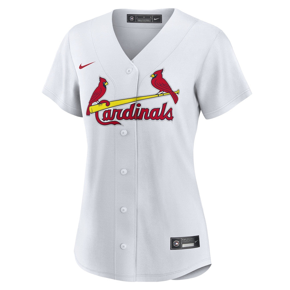 Alec Burleson 41 St. Louis Cardinals Women's Home Jersey - White
