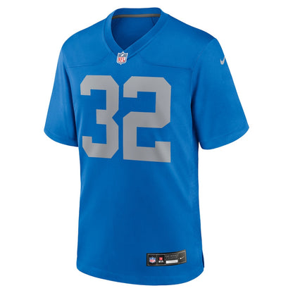 Brian Branch 32 Detroit Lions Alternate Game Men Jersey - Blue