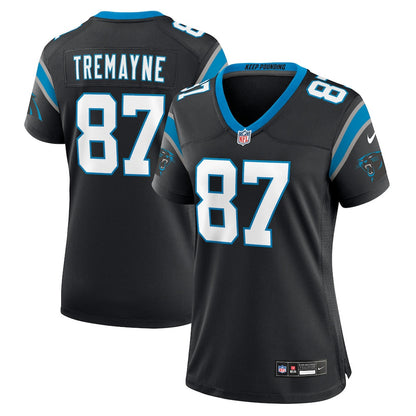 Brycen Tremayne 87 Carolina Panthers Women's Team Game Jersey - Black