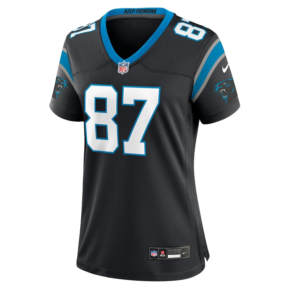 Brycen Tremayne 87 Carolina Panthers Women's Team Game Jersey - Black