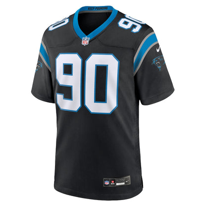 Julius Peppers 90 Carolina Panthers Retired Player Game Men Jersey - Black