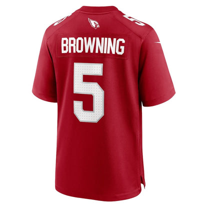Baron Browning 5 Arizona Cardinals Team Game Men Jersey - Cardinal